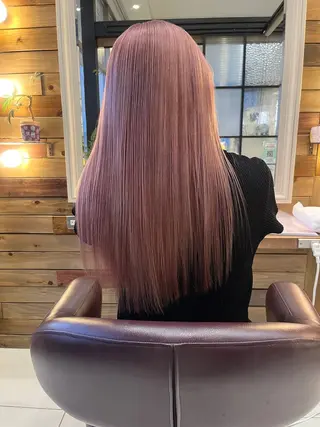 ロング カラー レイヤー/暖色カラー みゆのヘアスタイル