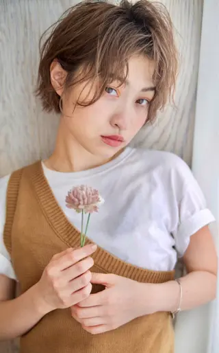 ショート カラー クレドガーデン 柏のヘアスタイル