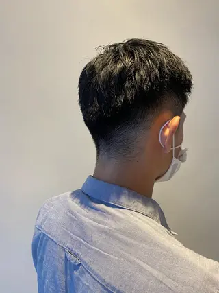 ショート ノザキ リョウスケのヘアスタイル