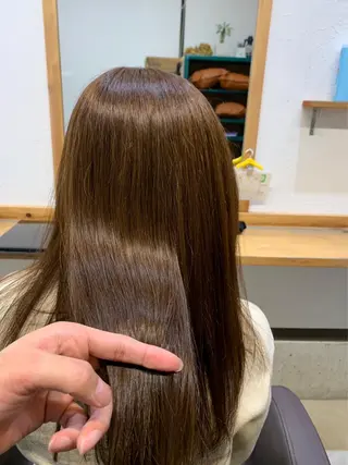 ロング 石塚 リクのヘアスタイル