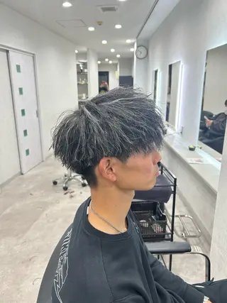 ショート カラー パーマ メンズ 🔥似合せMen's パーマ特化SHOTAのヘアスタイル