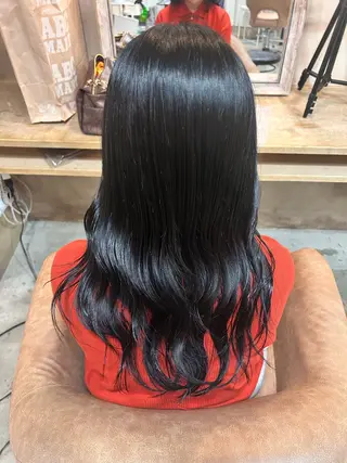 ロング 冨松 稜平のヘアスタイル
