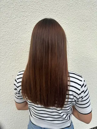 カラー little 福岡 ruca‎𖤐のヘアスタイル