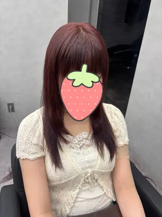 ロング モデル募集【急募】 神田梨世🪼のヘアスタイル