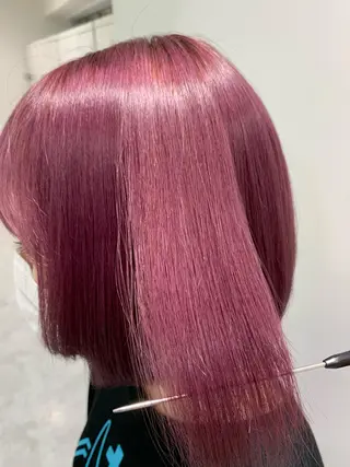 ショート 🪞透明感カラー🫧 縮毛矯正🥇かずきのヘアスタイル