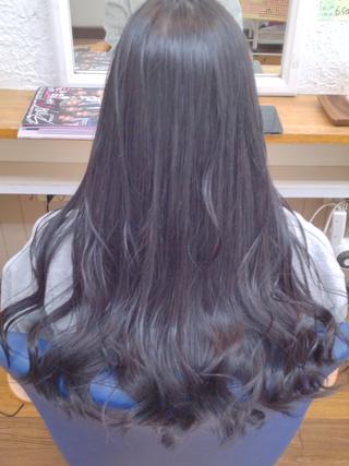 ロング ヘアアレンジ 森長 咲子のヘアスタイル
