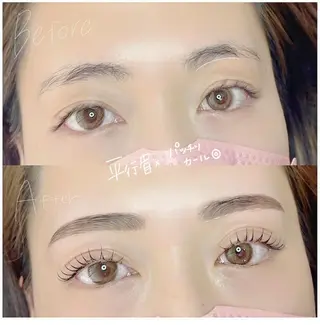 マツエク・マツパ アイブロウ Lily eye and nailのマツエク・マツパデザイン