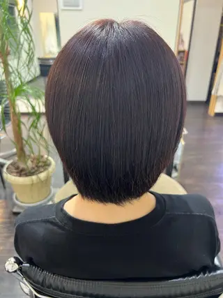 ショート カラー 岡野 香那のヘアスタイル