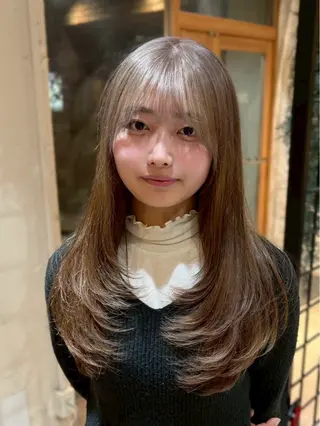 カラー 🌀暖色カラー🌀/ shoのヘアスタイル