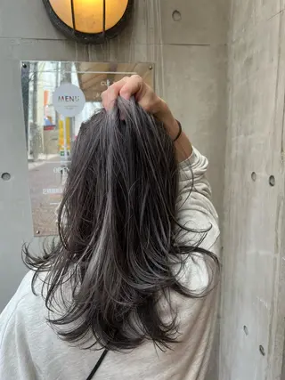 ロング カラー ヘアアレンジ 「sumi」 AMIのヘアスタイル