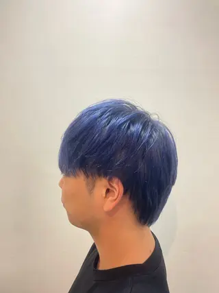 カラー メンズ 梅本 春菜のヘアスタイル