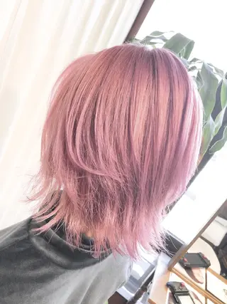 ショート ハイトーン/ブリーチ ルミエール/新栄/栄のヘアスタイル