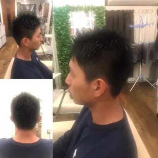 ショート メンズ 吉原 頌平のヘアスタイル