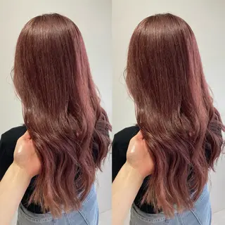 セミロング み うのヘアスタイル