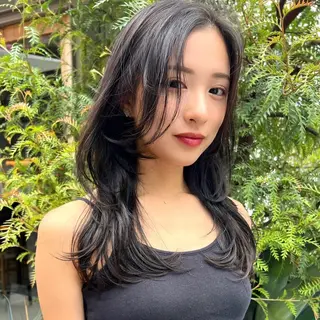 ロング カラー ヘアアレンジ 丁寧なカウンセリング 🌿Chiemi🌿のヘアスタイル