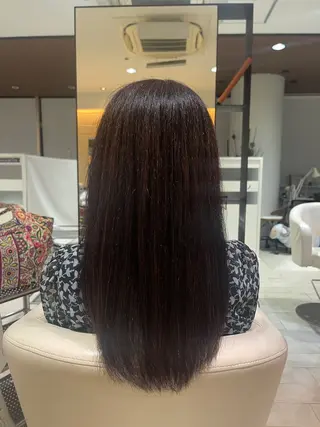 ロング カラー 【AIR銀座】 園田萌華のヘアスタイル