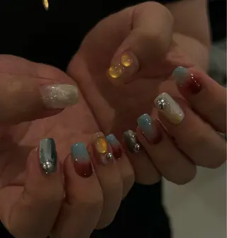 ネイル mira☼ 𐦍 ☼ nailのネイルデザイン