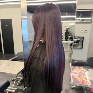 ロング カラー 透明感カラー🤍/ 韓国ヘア🎀めいのヘアスタイル