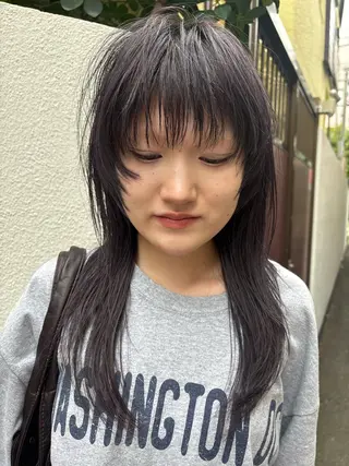ロング 田中 隼斗のヘアスタイル