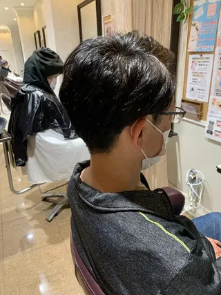 メンズ 永瀬 恵のヘアスタイル