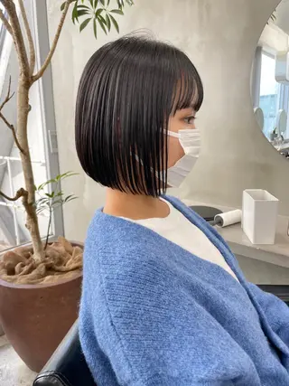ショート カラー 華 /ショート/ボブのヘアスタイル