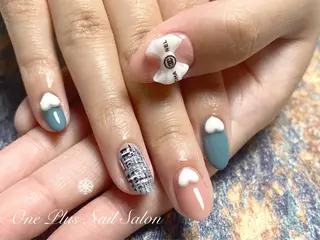 ショート ネイル One Plus Nail Salonのネイルデザイン
