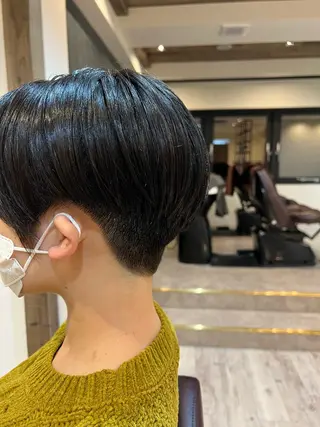 ショート 工藤 梨花のヘアスタイル