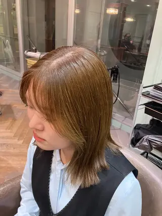 カラー 森田 妃香のヘアスタイル