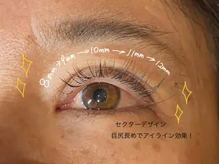 マツエク・マツパ sakurai yuiのマツエク・マツパデザイン