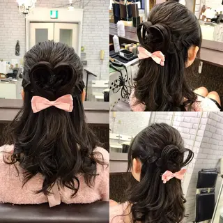 ロング ヘアアレンジ 大賀 海夕の眉毛・アイブロウイメージ