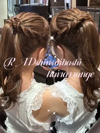 ヘアアレンジ RAD心斎橋 .†⋆RICOのマツエク・マツパデザイン