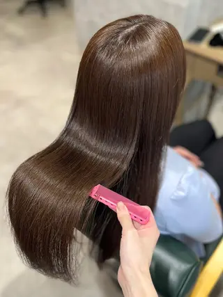 カラー 💕韓国艶出しヘア /HARUKAのヘアスタイル