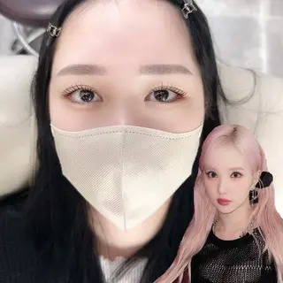 マツエク・マツパ heileebro wのマツエク・マツパデザイン