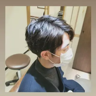 メンズ パーマ 松江 幸世のヘアスタイル