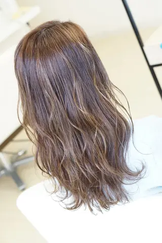 ロング 森下 舜介のヘアスタイル