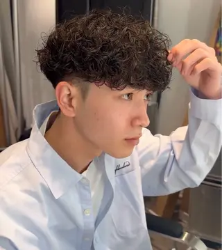 パーマ メンズ 🔥メンズパーマ特化 高橋晴🔥のヘアスタイル