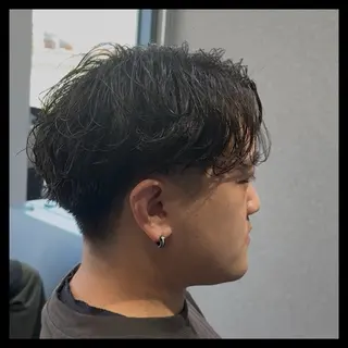 ミディアム STAYGメンズ上野 大河のヘアスタイル