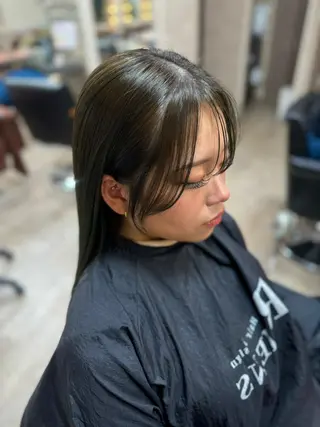 セミロング 🫧はるか🫧 ブリーチ・髪質改善のヘアスタイル