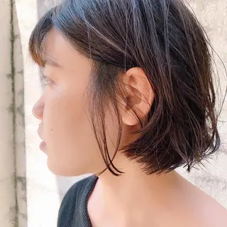 ショート カラー 中川 竜誠のヘアスタイル