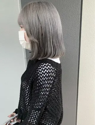 ショート カラー 樫原裕二/似合わせ カット/透明感カラーのヘアスタイル