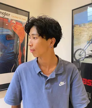 ショート メンズ 鈴木 静のヘアスタイル