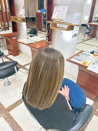 セミロング ☁️MIZUKI ☁️髪質改善のヘアスタイル