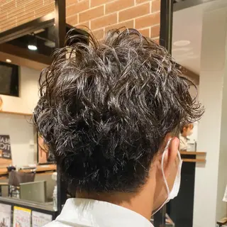 ショート メンズ ハッシュカット/艶感 カラー/ユウキ✨のヘアスタイル