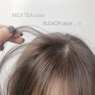 セミロング カラー パーマ ヘアアレンジ メンズ キッズ ネイル マツエク・マツパ 当日予約⭕️ Rene’のヘアスタイル
