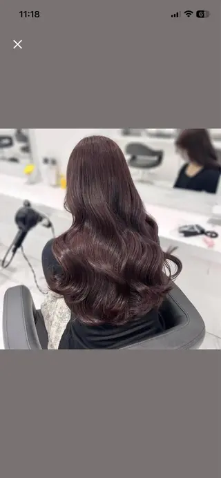 ロング カラー うる艶ワンホン/ HINANO🩶のヘアスタイル