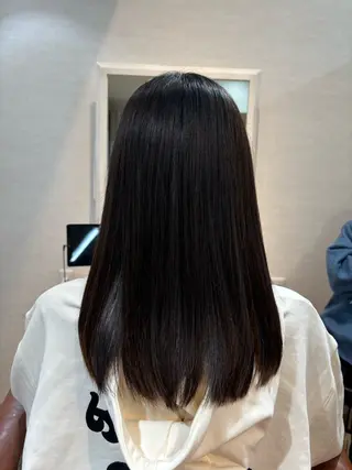ロング Circus 石原愛里のヘアスタイル