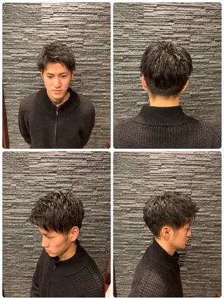 ショート メンズ 高橋 大輔のヘアスタイル