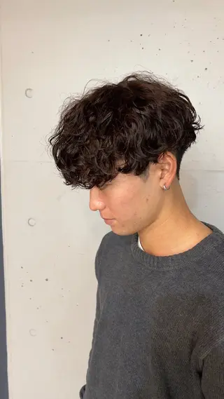 パーマ メンズ 🔥メンズ特化🔥 永瀬椋のヘアスタイル