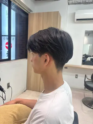 パーマ メンズ ️🩵RINKA/ 艶color🩵のヘアスタイル