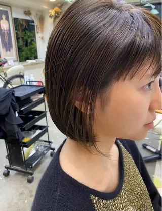 ミディアム Moca 〰️のヘアスタイル